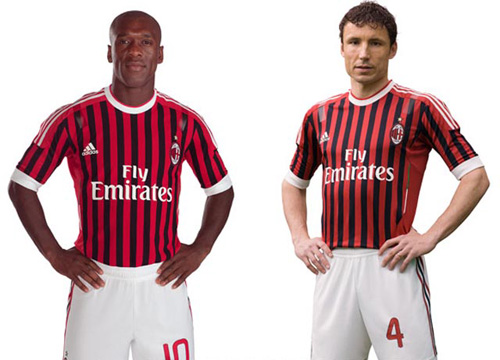 nouveau maillot milan 2012